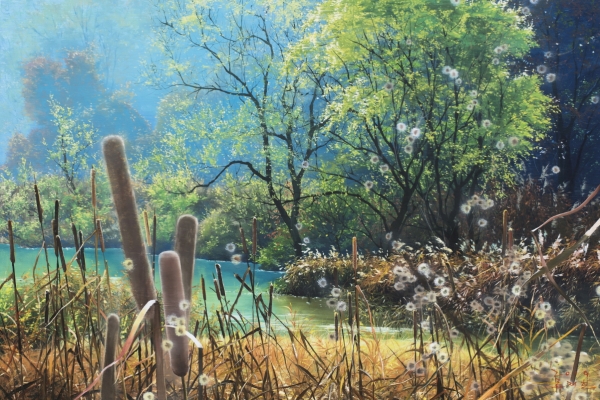 류재현 작가의 '숲, 바람의 숨결'전이 6일부터 여수미술관에서 선보인다.