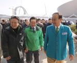 권도엽 국토해양부 장관이 28일 여수를 방문해 박람회 준비상황을 점검했다.
